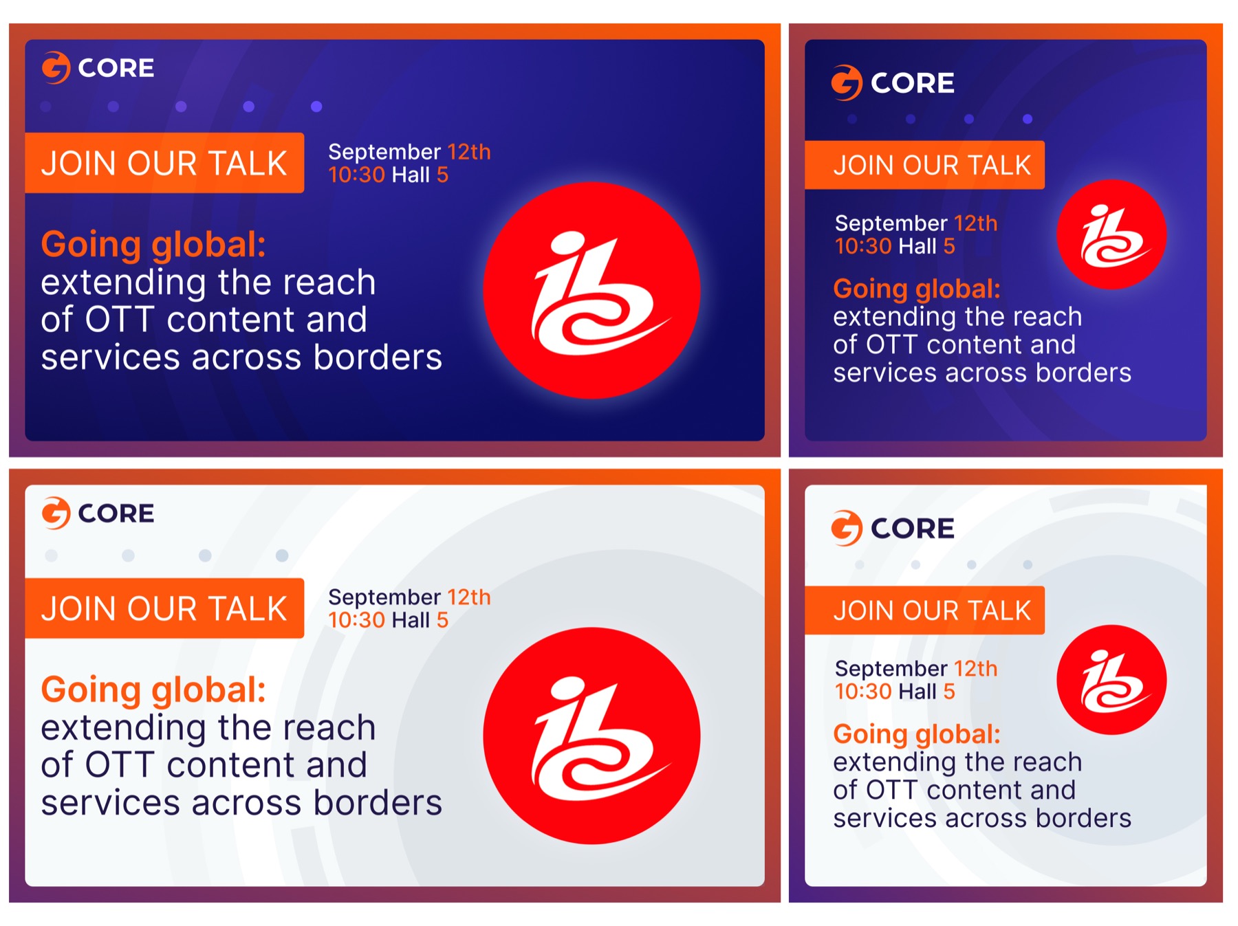 IBC 2022 — 4 вариации поста