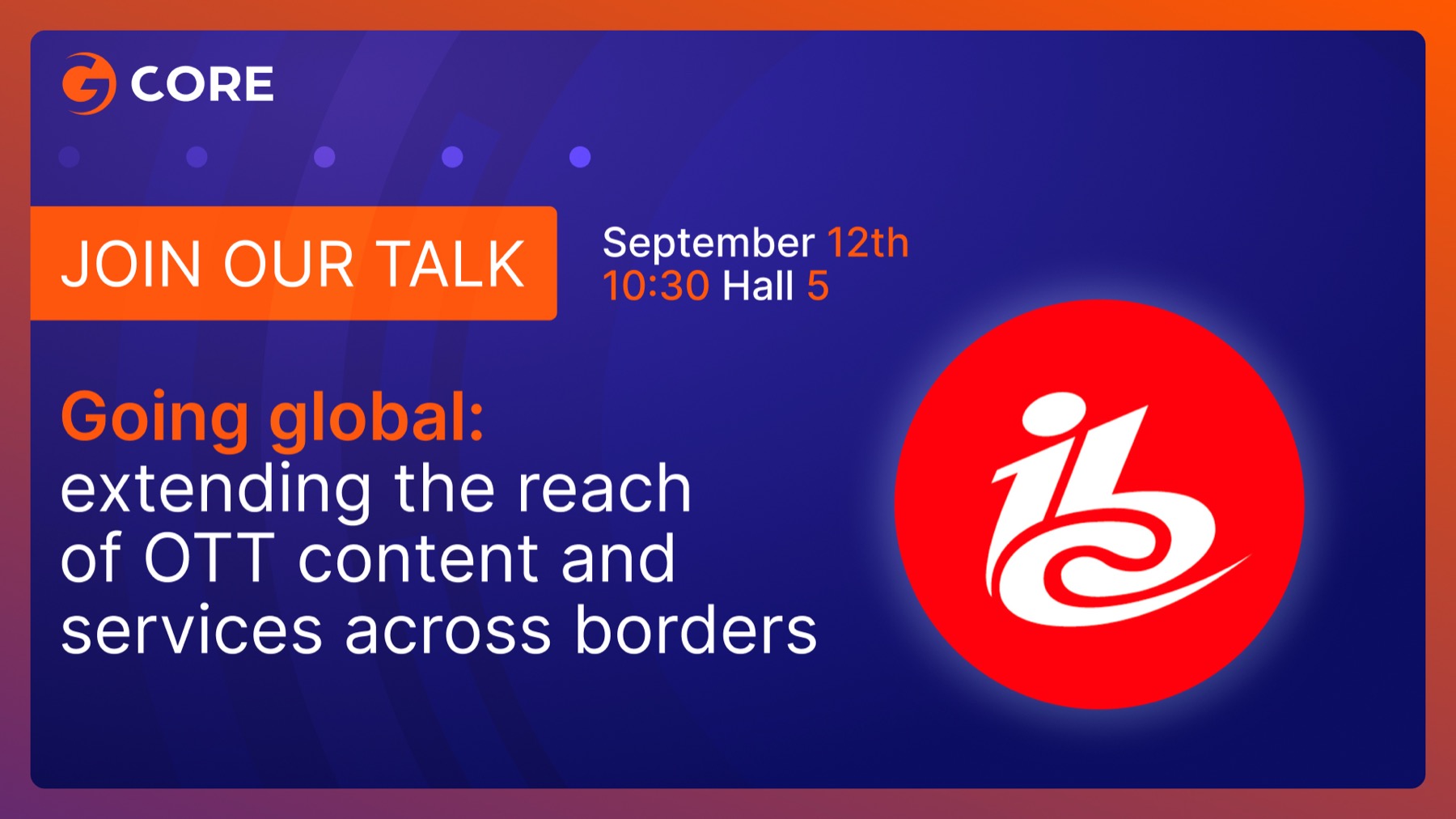 Going global — анонс talk-сессии